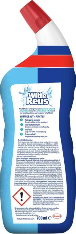 Witte Reus Toiletreiniger - Kracht Actief Gel Oceaan - Voordeelverpakking 10 X 700ml 16 Witte Reus Toiletreiniger - Kracht Actief Gel Oceaan - Voordeelverpakking 10 X 700ml -Leven Producten Winkel 393x1200 3