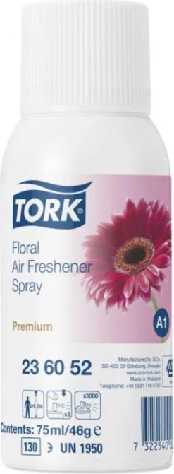 Tork Navulling Voor Luchtverfrisser Bloemen Systeem A1 Flacon Van 75 Ml -Leven Producten Winkel 442x1200