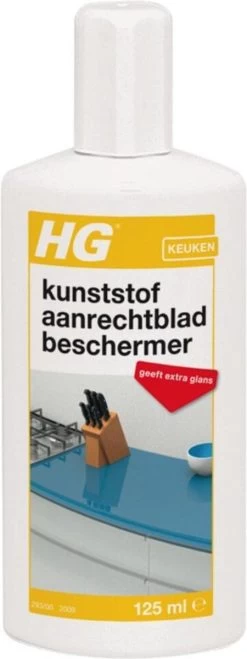 HG Kunststof Aanrechtbladbeschermer - 125ml - Voor Kunststof Oppervlakken -Leven Producten Winkel 450x1200