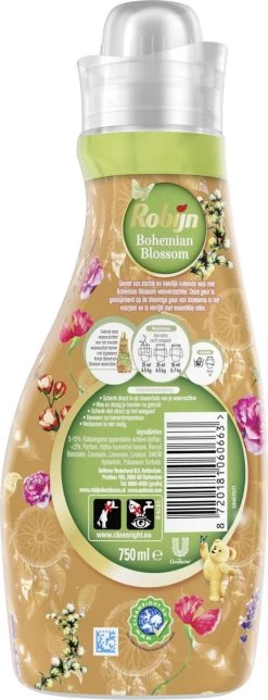 Robijn Collections Bohemian Blossom Wasverzachter - 8 X 30 Wasbeurten - Voordeelverpakking -Leven Producten Winkel 460x1200