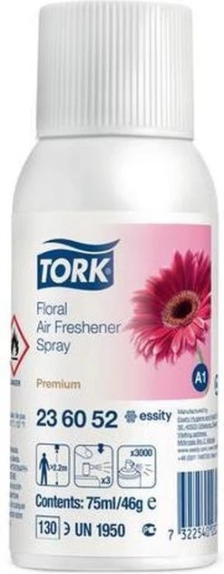 Tork Navulling Voor Luchtverfrisser Bloemen Systeem A1 Flacon Van 75 Ml -Leven Producten Winkel 470x1200