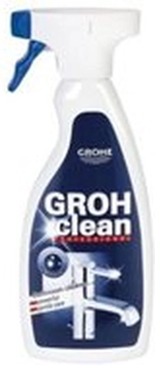 GROHE Grohclean Sproeiflacon Reiniger - 500 Ml - Schoonmaakmiddel - 48166000 10 GROHE Grohclean Sproeiflacon Reiniger - 500 Ml - Schoonmaakmiddel - 48166000 - Afbeelding 8
