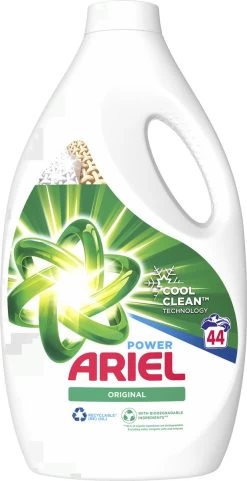 Ariel Vloeibaar Wasmiddel - Original - Voordeelverpakking 4 X 44 Wasbeurten -Leven Producten Winkel 616x1200 1
