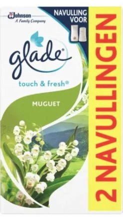 Glade By Brise Touch & Fresh Muguet Navulling - 2 Stuks -Leven Producten Winkel 682x1200 1