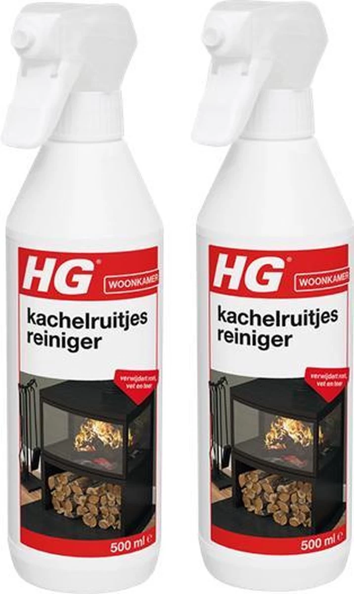 HG Kachelruitjesreiniger - 500 Ml - 2 Stuks ! 3 HG Kachelruitjesreiniger - 500 Ml - 2 Stuks !