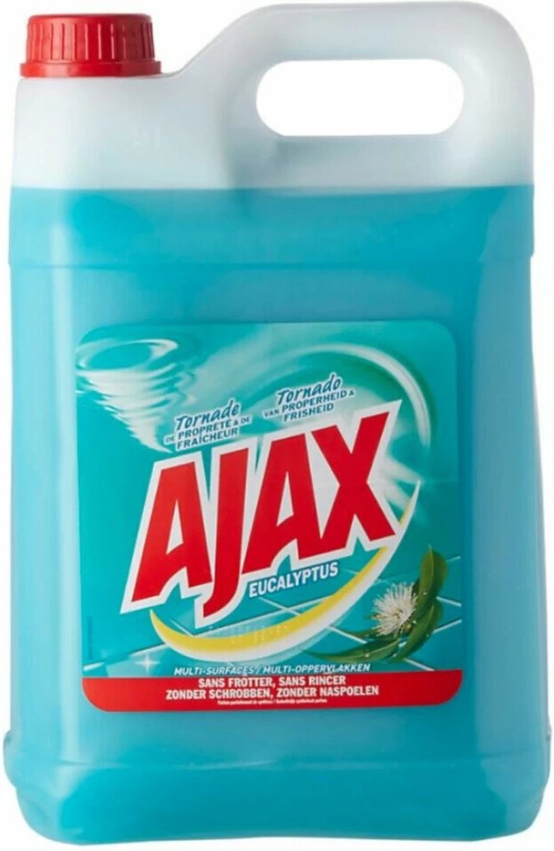 Ajax® Ajax Allesreiniger Eucalyptus 2 X 5L - Voordeelverpakking 10 Ajax® Ajax Allesreiniger Eucalyptus 2 X 5L - Voordeelverpakking - Afbeelding 8