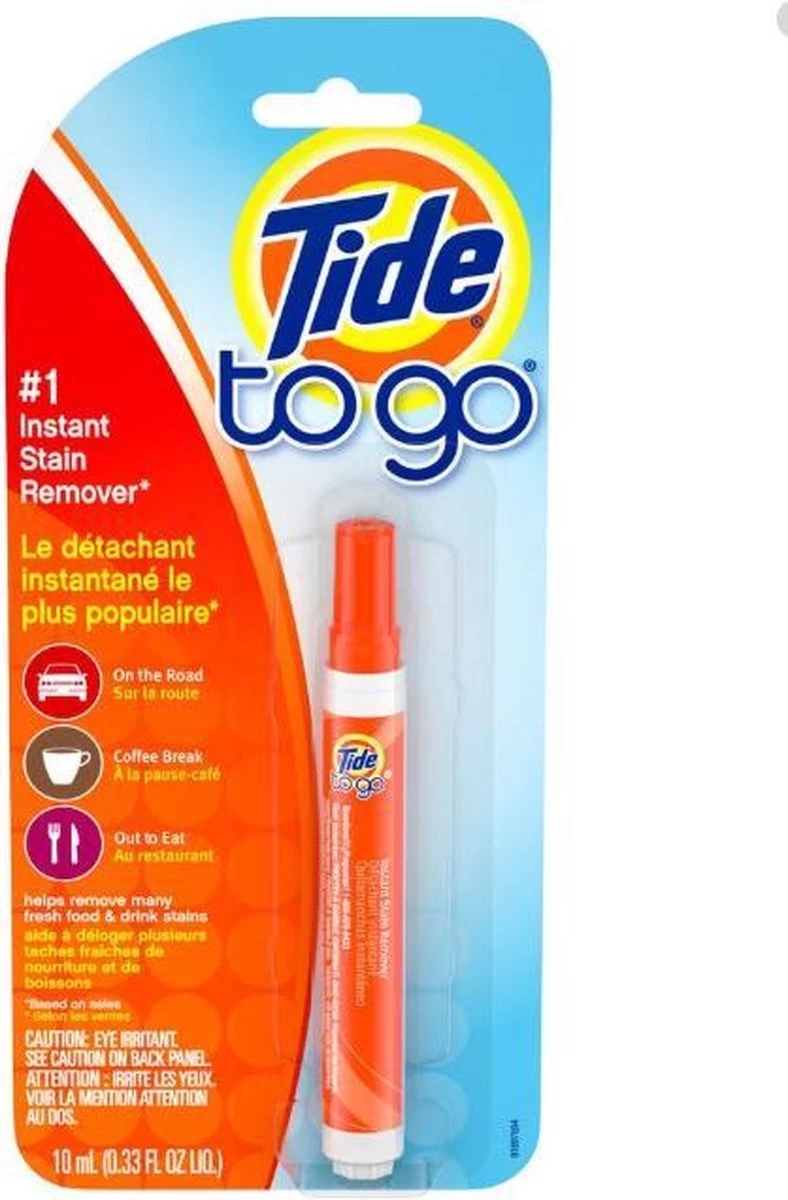 Tide To Go Instant Vlekverwijderaar 10 Ml 3 Tide To Go Instant Vlekverwijderaar 10 Ml
