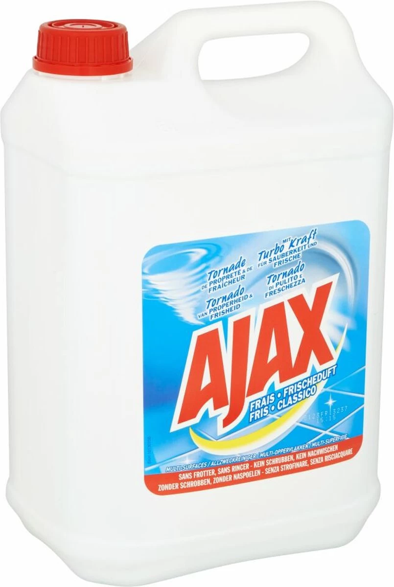 Ajax® Ajax Allesreiniger Fris 2 X 5L - Voordeelverpakking 4 Ajax® Ajax Allesreiniger Fris 2 X 5L - Voordeelverpakking - Afbeelding 2