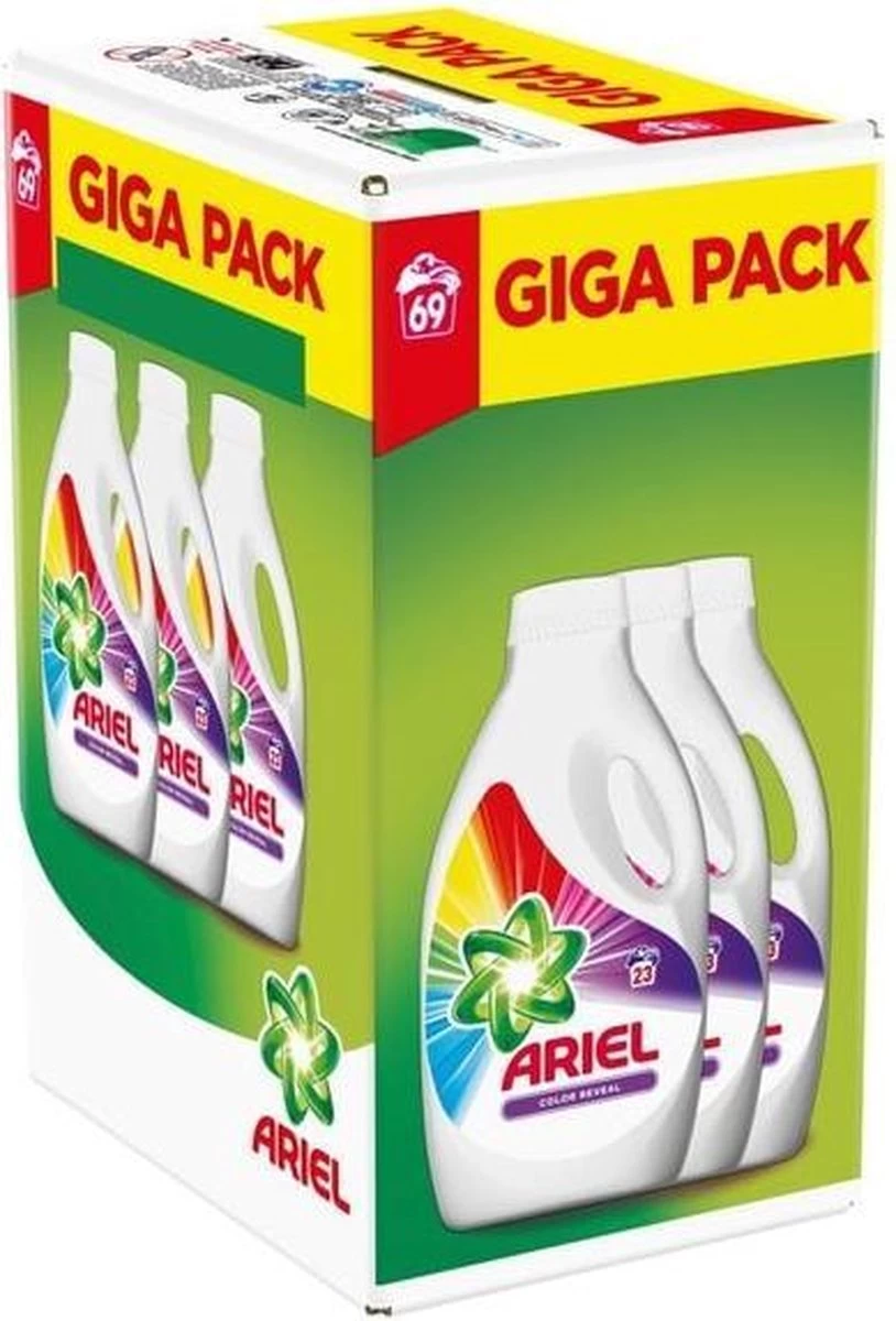 Ariel Power Color Vloeibaar Wasmiddel 4 Ariel Power Color Vloeibaar Wasmiddel - Afbeelding 2