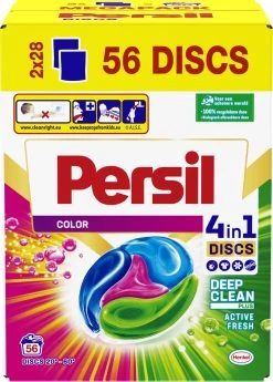 Persil® Persil 4in1 Discs Color Wascapsules - Wasmiddel Capsules - Voordeelverpakking - 2x28 Wasbeurten 19 Persil® Persil 4in1 Discs Color Wascapsules - Wasmiddel Capsules - Voordeelverpakking - 2x28 Wasbeurten -Leven Producten Winkel 858x1200