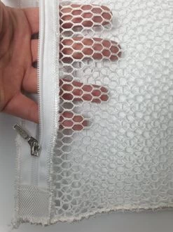 Wasnet 60x90 Cm - Met Ritsafsluiting - Wit - Professionele Stomerij Kwaliteit -Leven Producten Winkel 899x1200