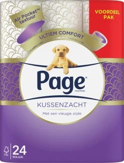 Page Toiletpapier - Kussenzacht Wc Papier - Voordeelverpakking - 24 Rollen -Leven Producten Winkel 913x1200 2