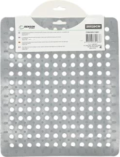 Merkloos Gootsteenmat PVC Vierkant Grijs 28 Cm 9 Merkloos Gootsteenmat PVC Vierkant Grijs 28 Cm -Leven Producten Winkel 916x1200 1