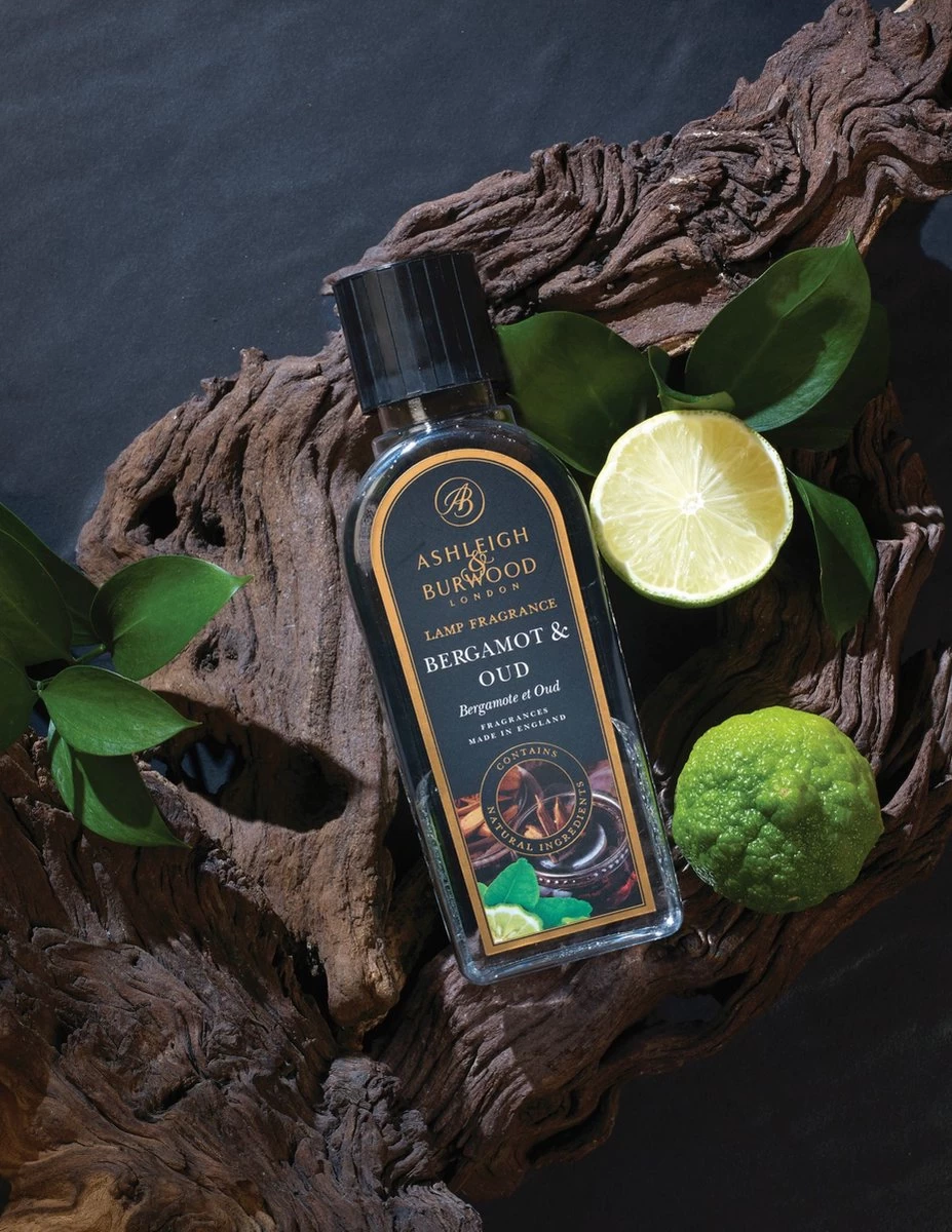Ashleigh & Burwood Lampenolie Geurolie Bergamot & Oud 500ml 3 Ashleigh & Burwood Lampenolie Geurolie Bergamot & Oud 500ml
