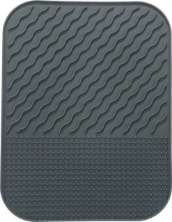 YUNICS® Afdruipmat - Afdruiprek - Vaat Afwas Droogmat - Pannenonderzetter - Hitte Bestendig - 34x27 Cm