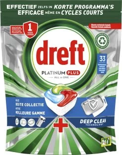 Dreft Platinum Plus All In One Deep Clean - Vaatwastabletten - Voordeelverpakking 4 X 33 Stuks 13 Dreft Platinum Plus All In One Deep Clean - Vaatwastabletten - Voordeelverpakking 4 X 33 Stuks -Leven Producten Winkel 948x1200 1