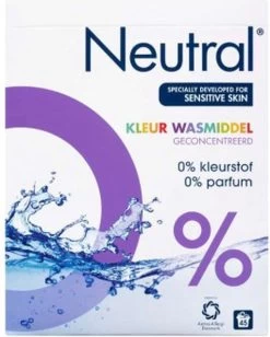 Neutral Kleur Waspoeder - 45 Wasbeurten -Leven Producten Winkel 962x1200