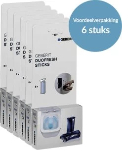 Geberit DuoFresh Sticks - 48 Stuks - Voordeelverpakking - Toilet/WC Blokjes Inbouwreservoir -Leven Producten Winkel 978x1200