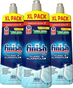 Finish Naspoelmiddel Glansspoelmiddel Regular Vaatwasmiddel - 3x 750 Ml